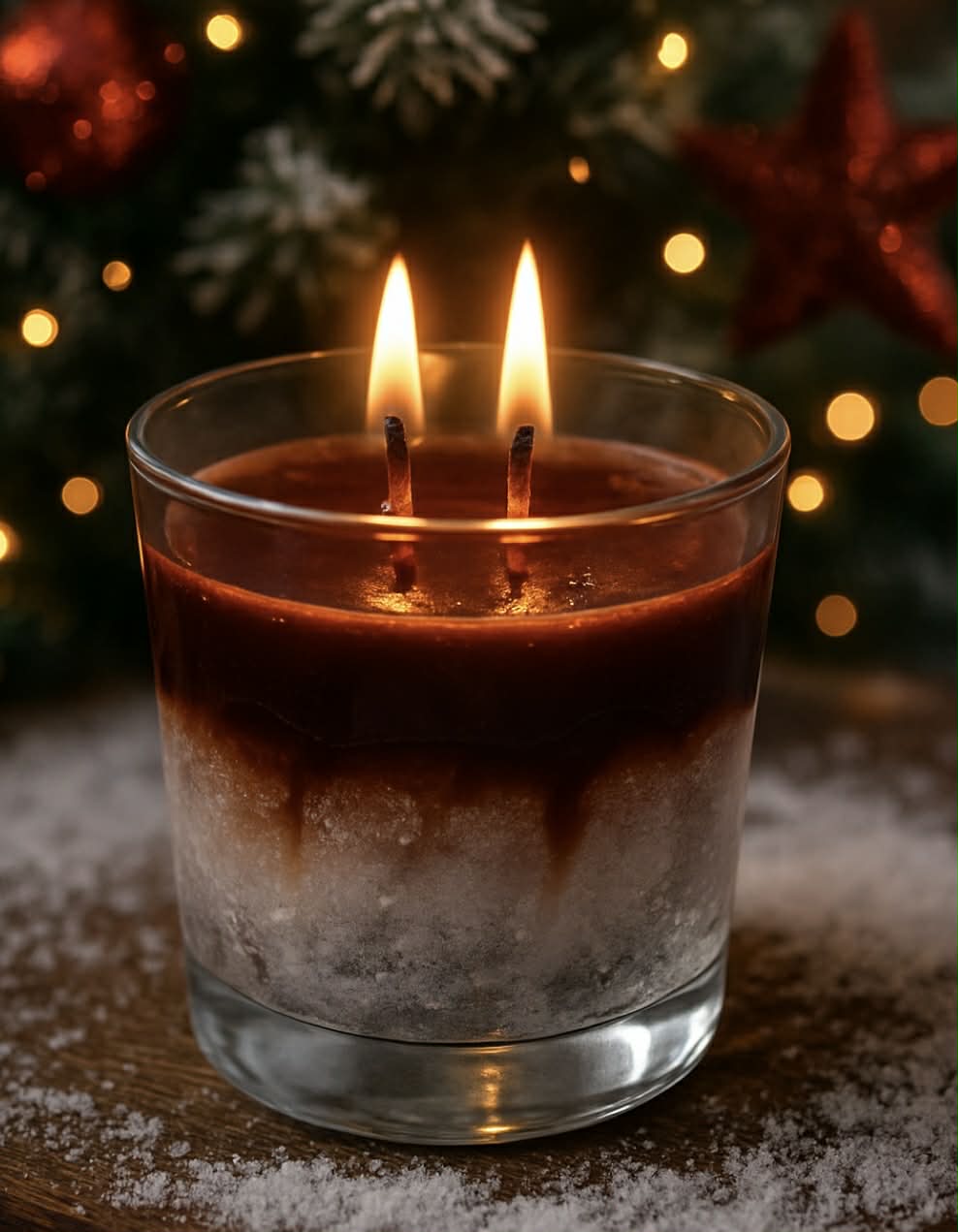 Jeges almás pite zselégyertya