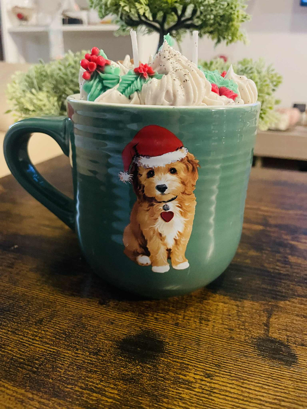 Karácsonyi kutyus bögre