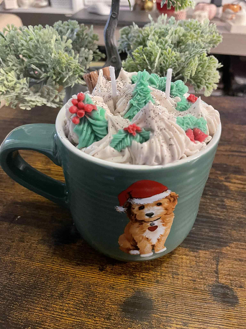 Karácsonyi kutyus bögre