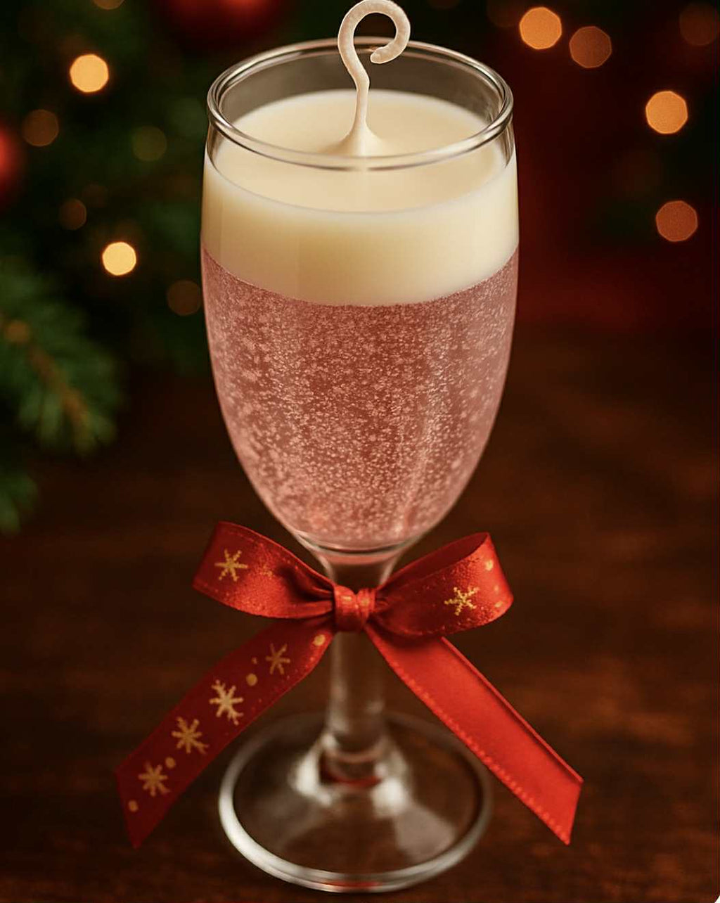 Elegáns Pezsgőspohár Gyertya