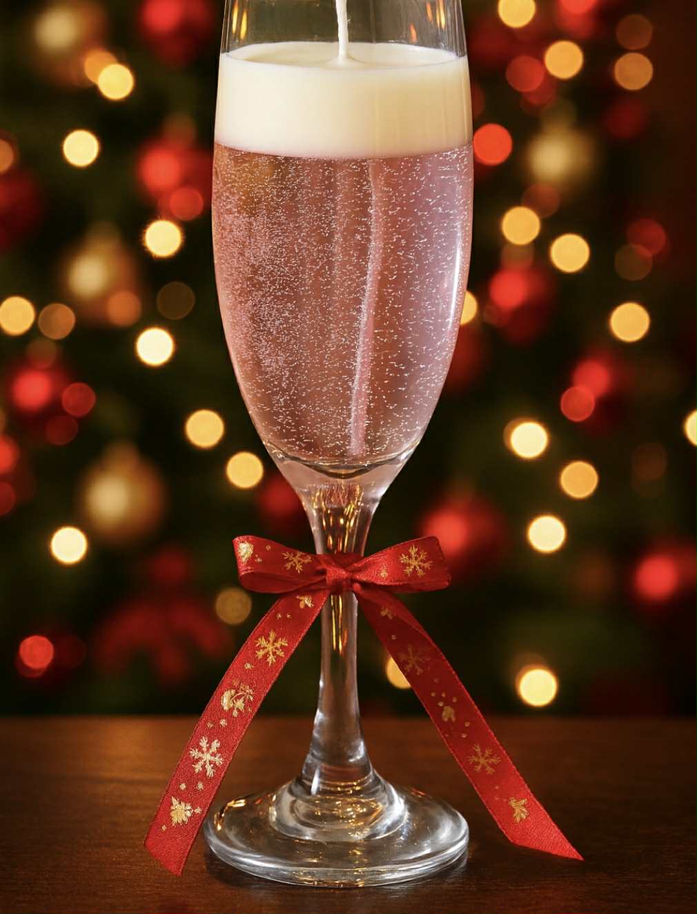 Elegáns Pezsgőspohár Gyertya