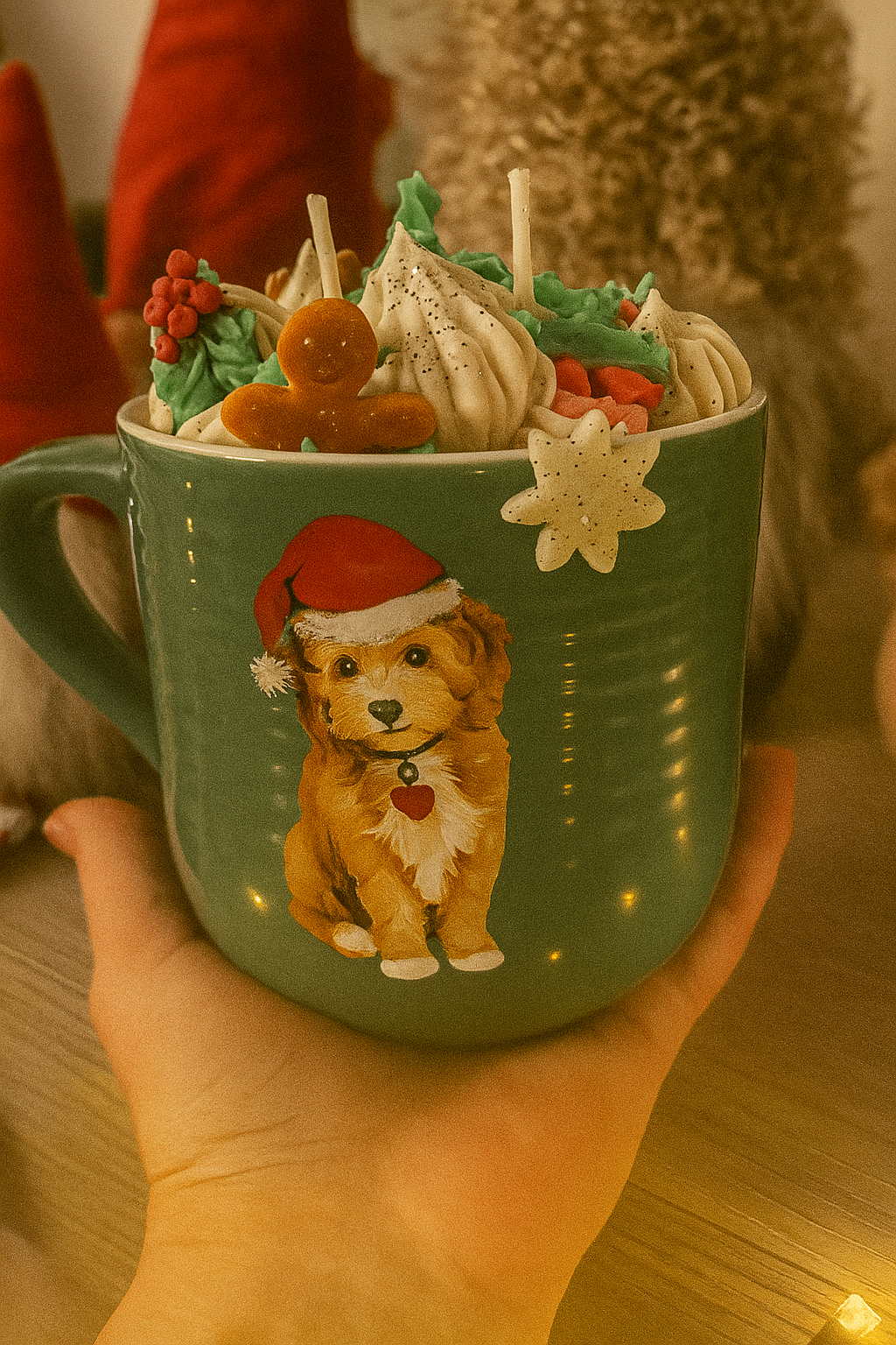 Karácsonyi kutyus bögre