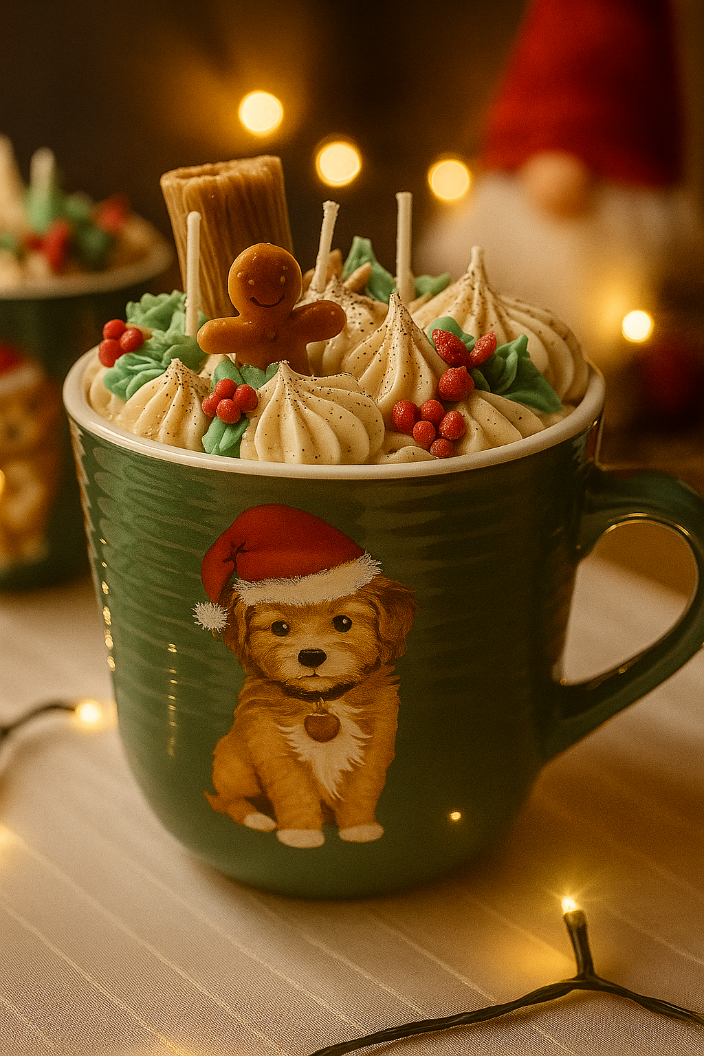 Karácsonyi kutyus bögre