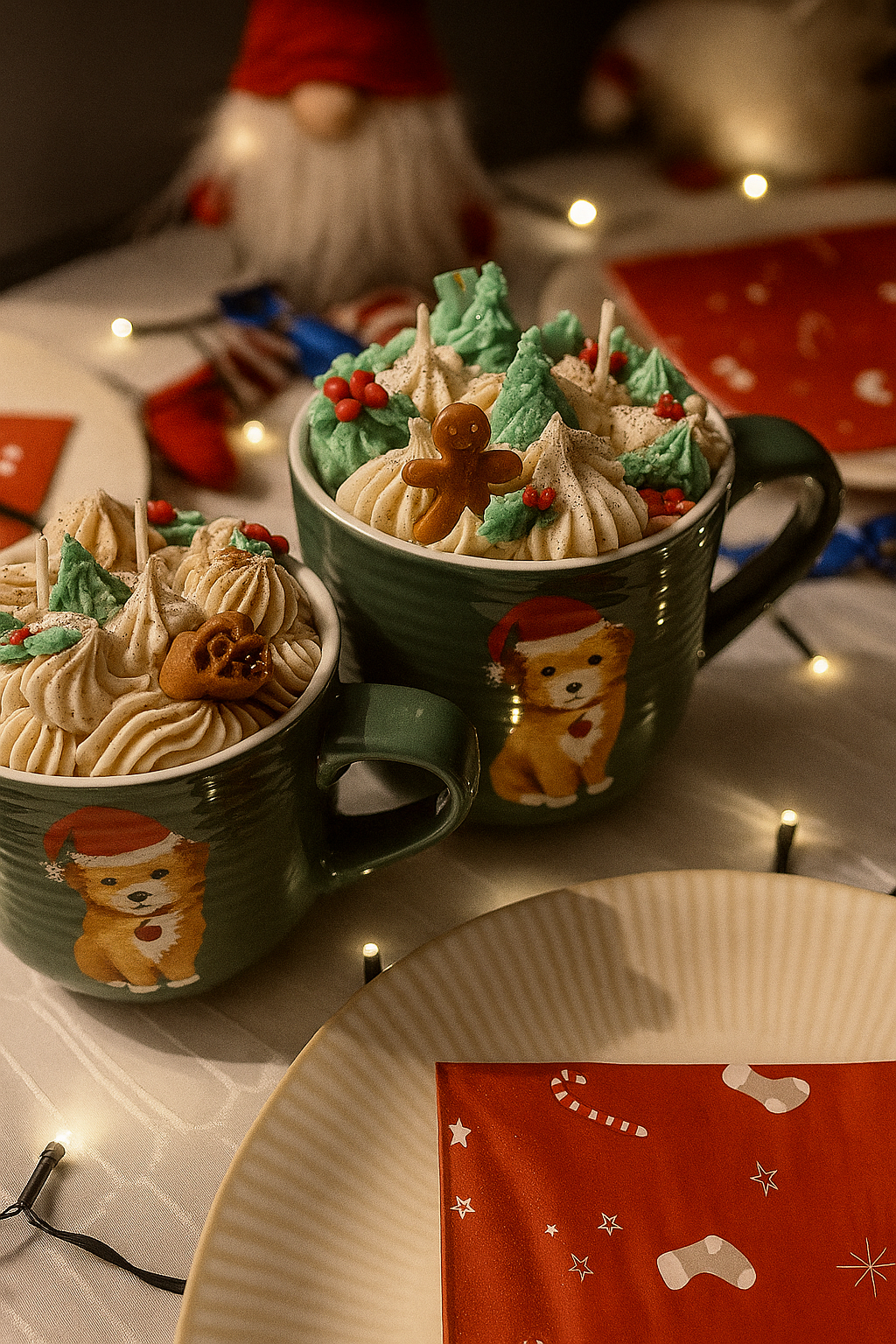 Karácsonyi kutyus bögre