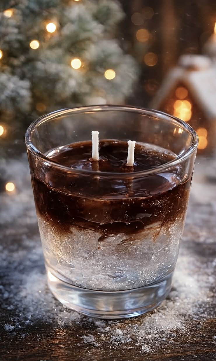 Jeges almás pite zselégyertya