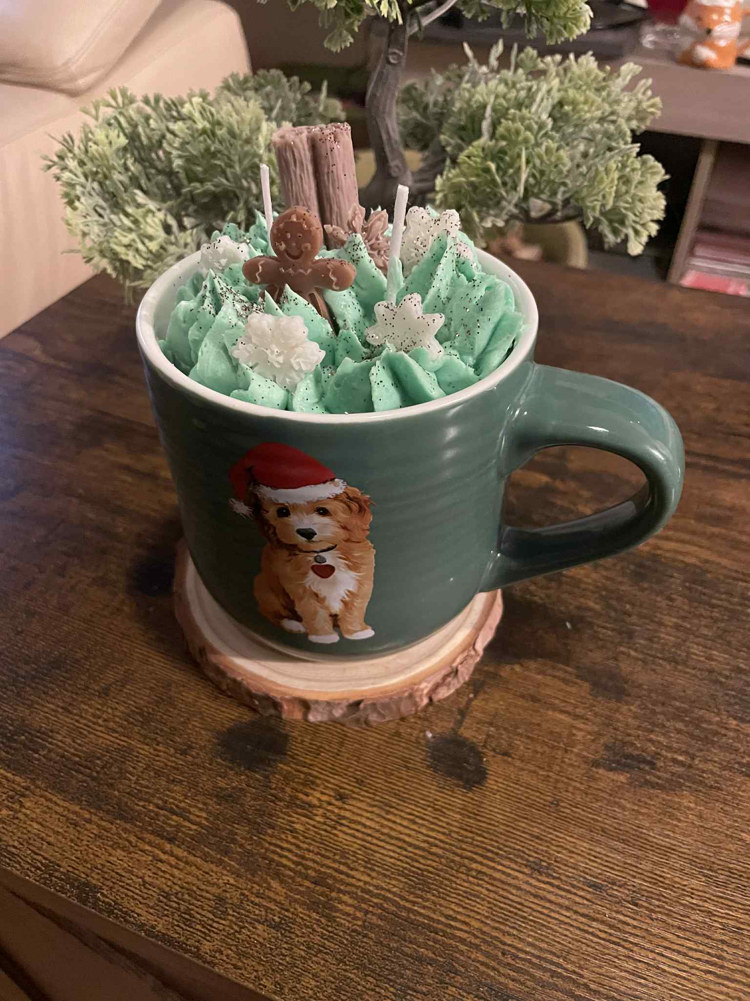 Karácsonyi kutyus bögre